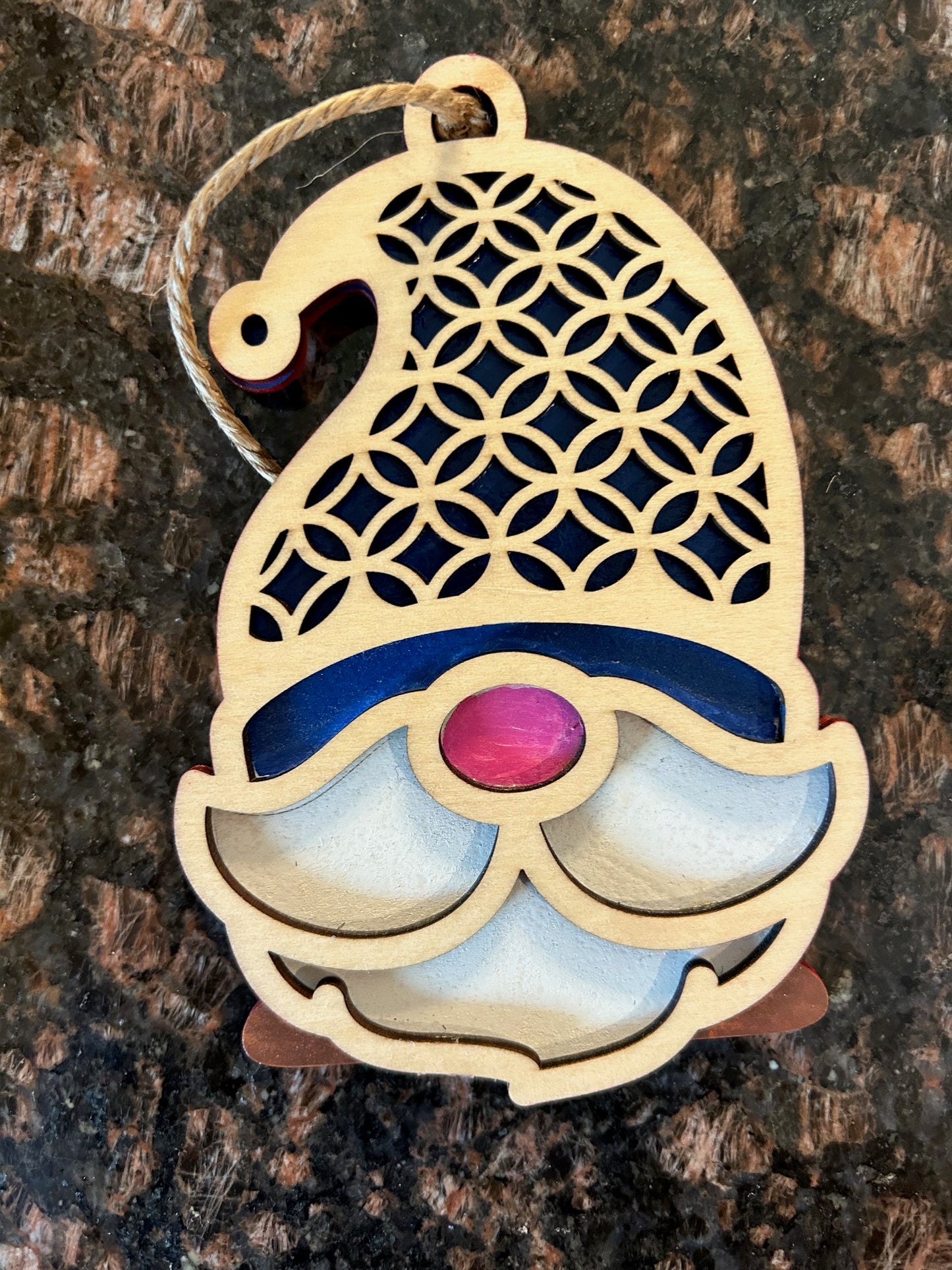 5" Gnome Christmas Ornaments (Gnome 14)