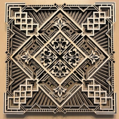 Close-up of design