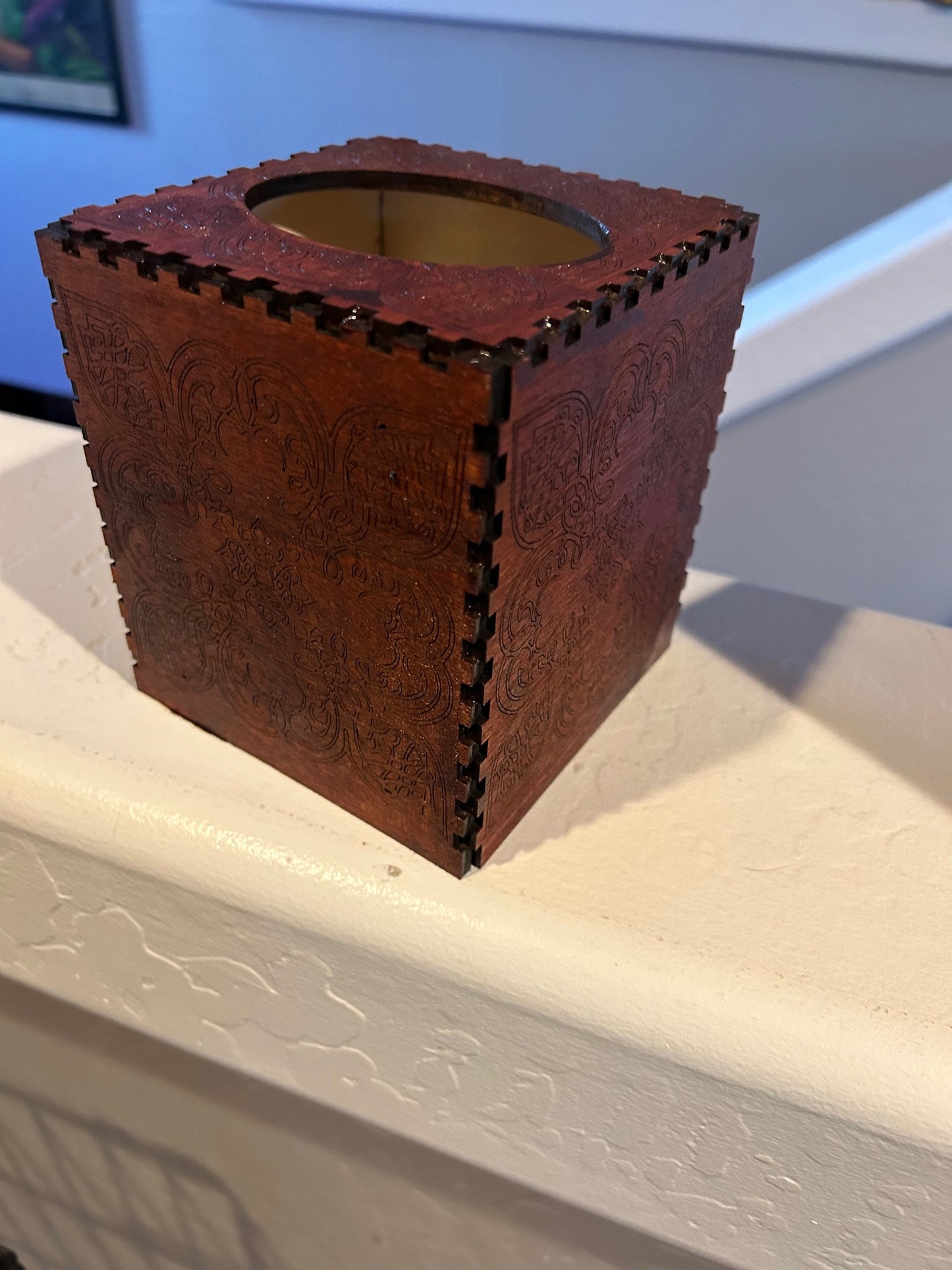 Wooden Facial Tissue Box Covers