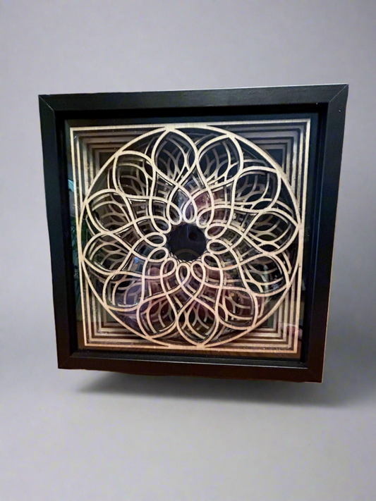 Small "Sunflower" Mandala Wall Decoration