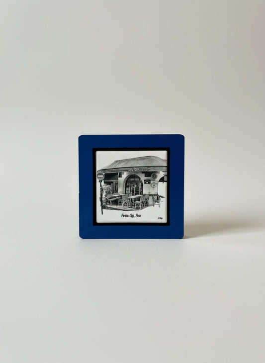 Paris Cafe-Engraved Ceramic