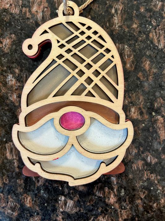 5" Gnome Christmas Ornaments (Gnome 1)