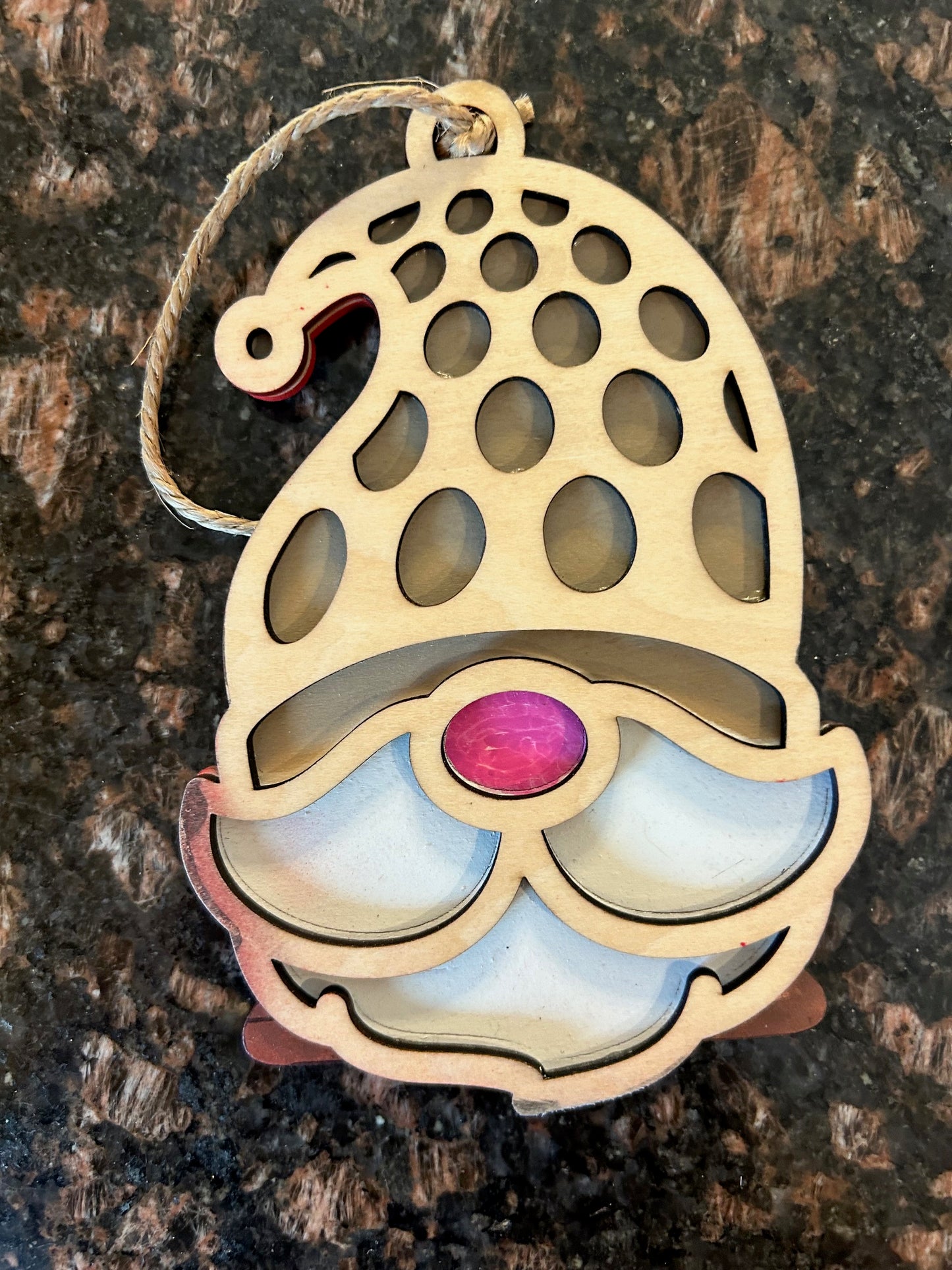 5" Gnome Christmas Ornaments (Gnome 12)