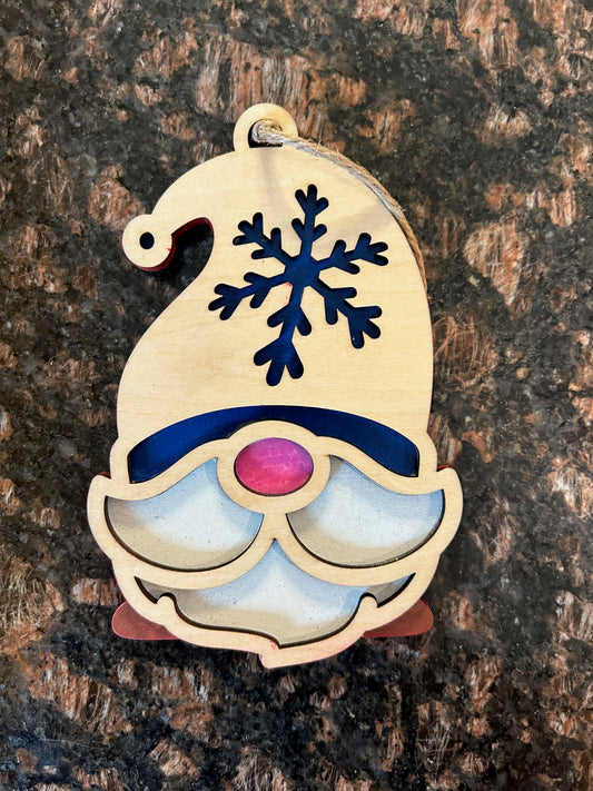 5" Gnome Christmas Ornaments (Gnome 6)