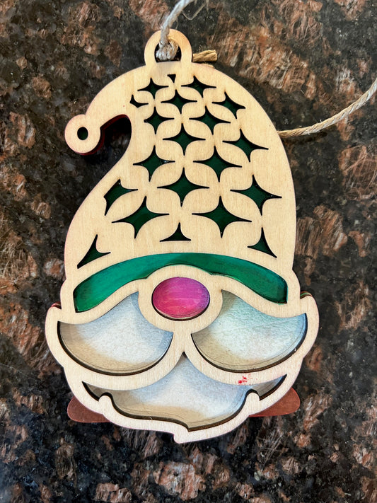 5" Gnome Christmas Ornaments (Gnome 8)