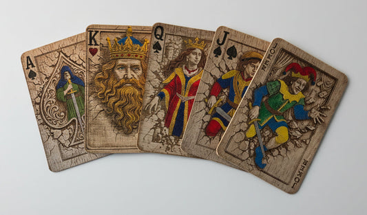 Playing Card Coasters (Set of 5)